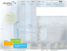 Tablet Screenshot of nicetec.de